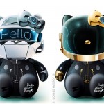 3. Daft Kitty: In 2012, New Zealand graphic artist Joseph Senior created a range of Hello Kitty fantasy images, including these amazing Daft Punk action figures. Yes, sadly, these are fantasy… meaning, the actual dolls do not exist. But maybe one day Kitty fans will "get lucky" and Sanrio will work out a licensing deal with the French EDM robots.