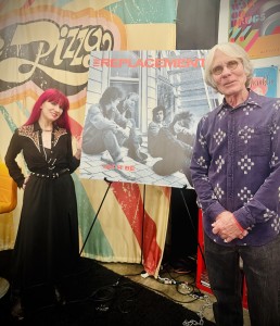 Peter Jesperson at Licorice Pizza with LPTV host Lyndsey Parker