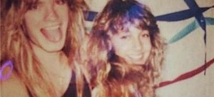 Zakk & Barbaranne Wylde, 1980s (photo: Twitter/X)