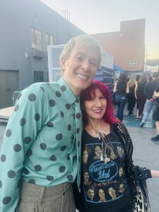 Clay Aiken & Lyndsey Parker at the 'American Idol' Season 24 finale