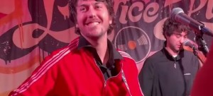 Nat & Alex Wolff at Licorice Pizza Records (photo: YouTube)